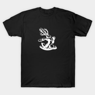 Jackalope Playing Disc Golf T-Shirt